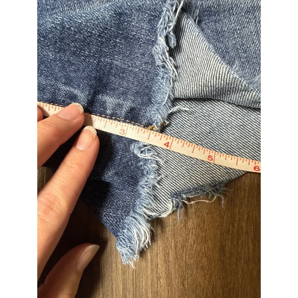Polo Ralph Lauren Women's The Crosby Relaxed Blue Denim Shorts Women's Sz‎ 28